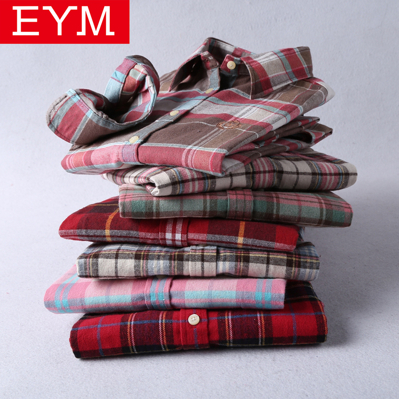 Winter Clothing Brands - Brand New Flannel Plaid Shirt Women