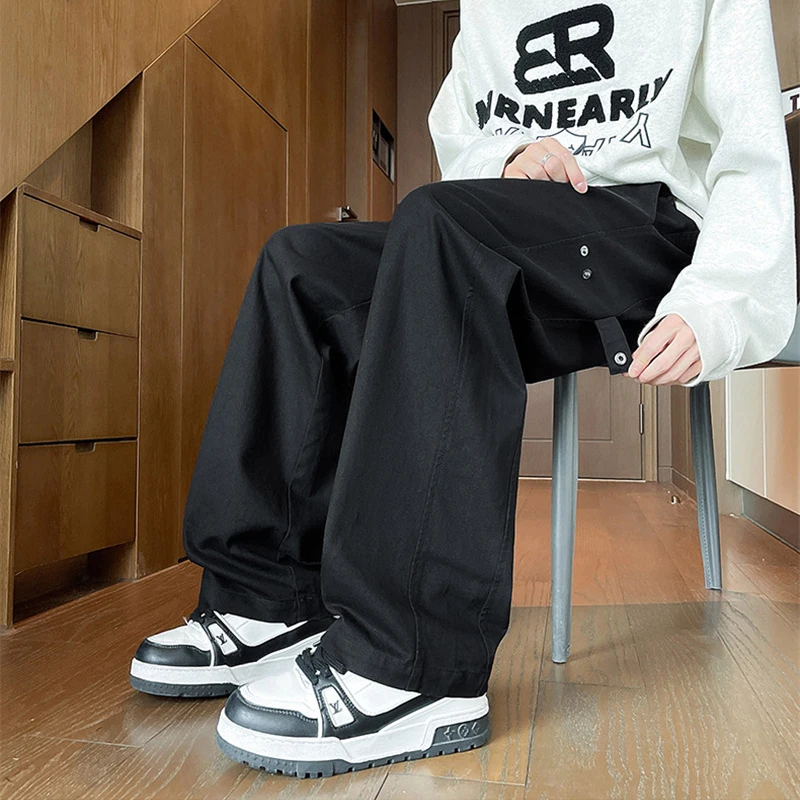 Winter Clothing Brands - TFETTERS Brand Piecing Man Casual Pants