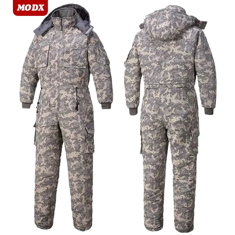Men Winter Thicken One-piece W - Winter Clothing Storage 评论和价格