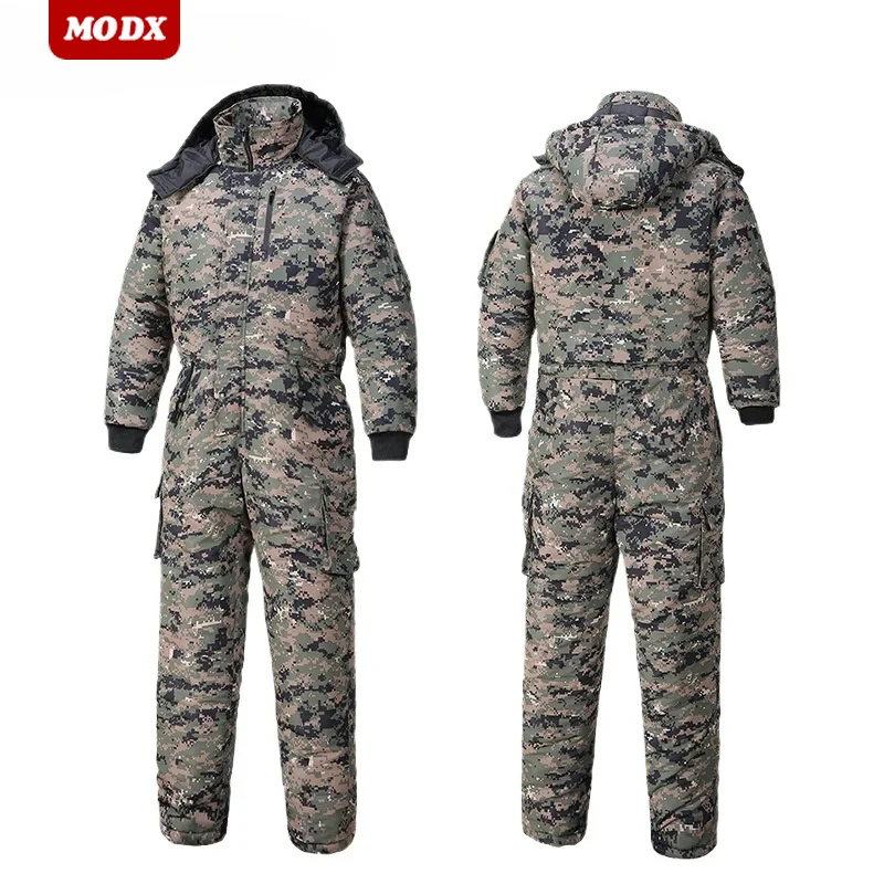 Men Winter Thicken One-piece W - Winter Clothing Storage 评论和价格
