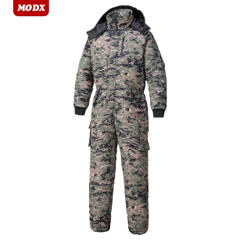 Men Winter Thicken One-piece W - Winter Clothing Storage 评论和价格