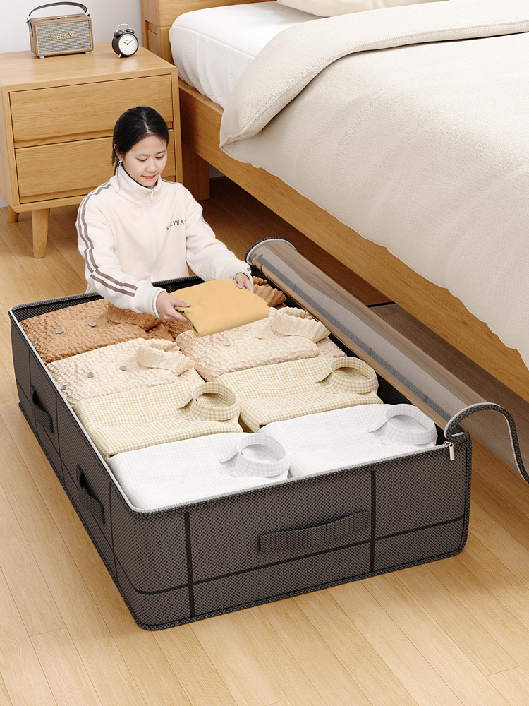 Heavy-duty under-bed storage b - Winter Clothing Storage 评论和价格