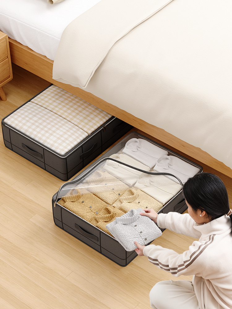 Heavy-duty under-bed storage b - Winter Clothing Storage 评论和价格