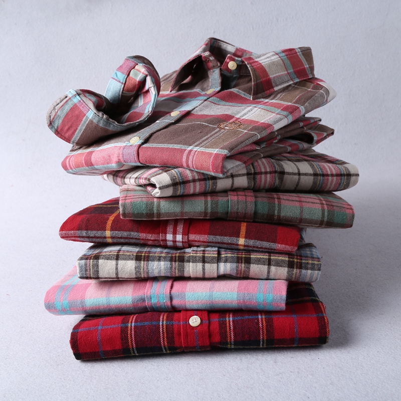 Brand New Flannel Plaid Shirt  - Winter Clothing Brands 评论和价格