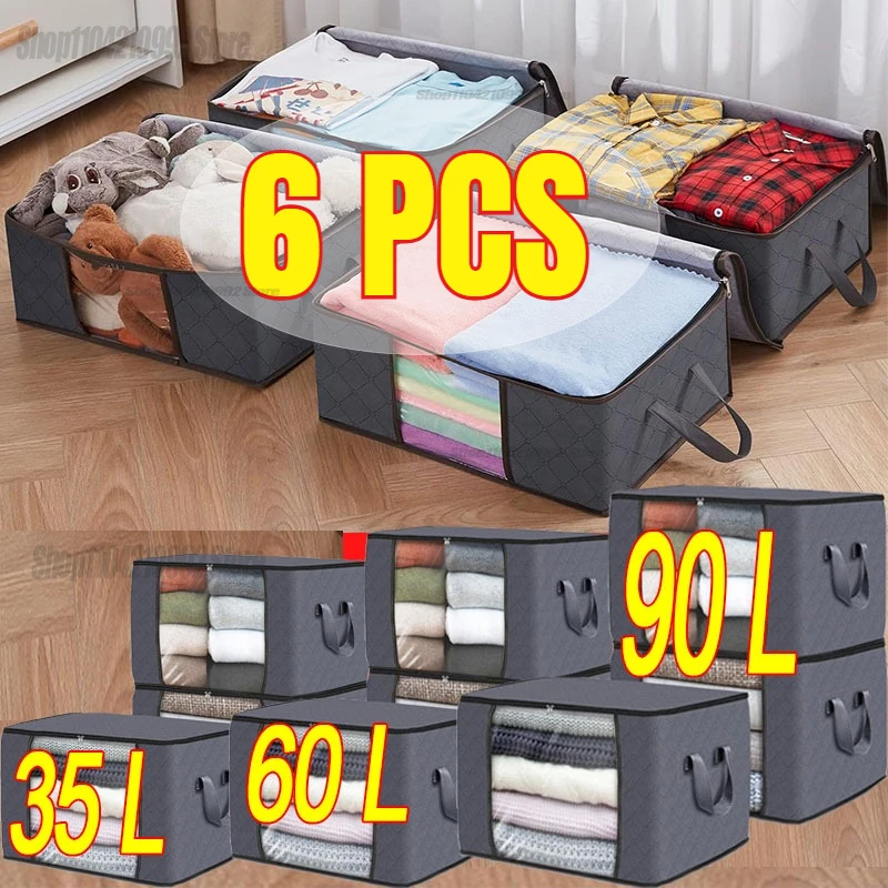 Large Foldable Storage Bag Clo - Winter Clothing Storage 评论和价格