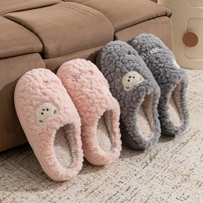 Cotton slippers women's winter - Winter Clothing Material 评论和价格