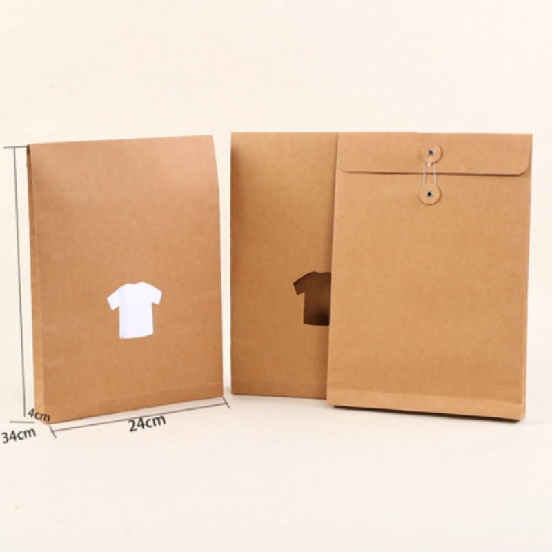 30pcs kraft paper bag archive  - Winter Clothing Storage 评论和价格