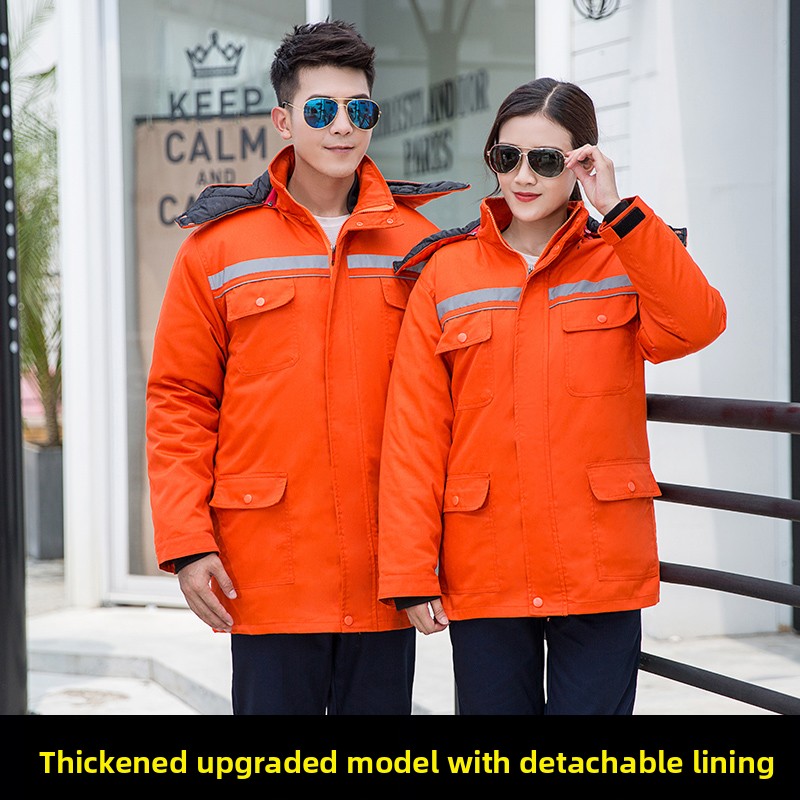 Thickened Winter Work Uniform  - Winter Clothing Storage 评论和价格