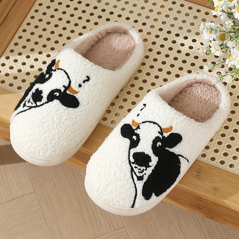 Cartoon Cow Pattern Cotton Sli - Winter Clothing Material 评论和价格