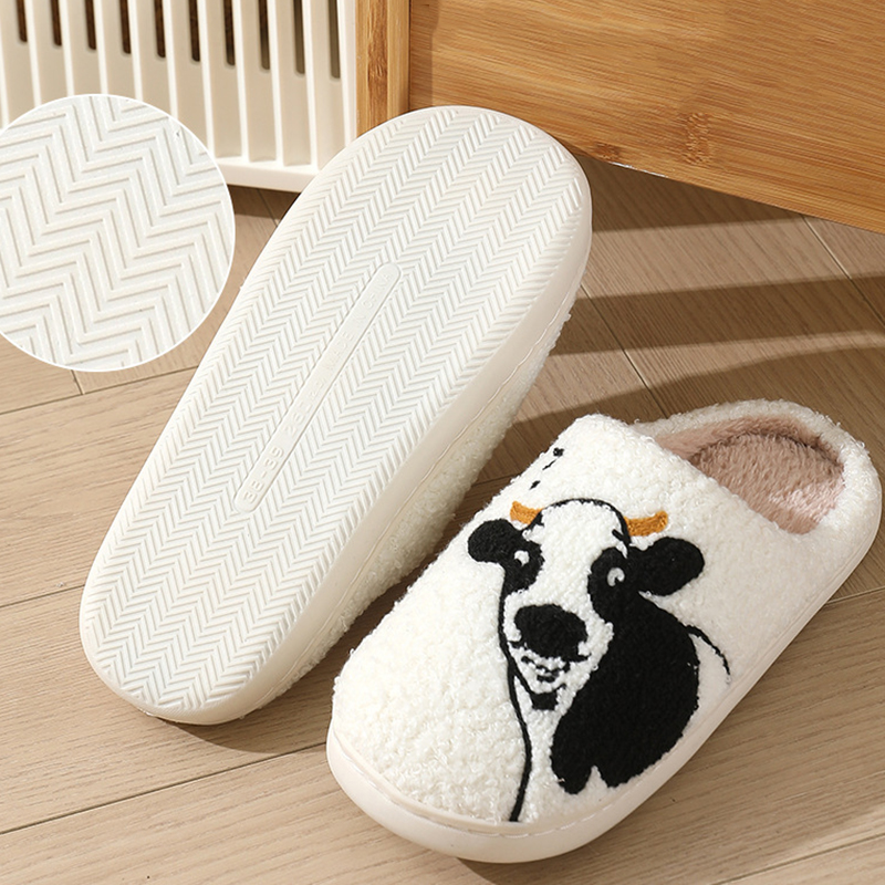 Cartoon Cow Pattern Cotton Sli - Winter Clothing Material 评论和价格