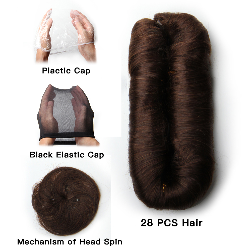 28pcs/Lot Human Hair Extension - Winter Clothing Bundle 评论和价格