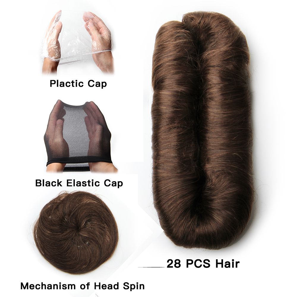 28pcs/Lot Human Hair Extension - Winter Clothing Bundle 评论和价格