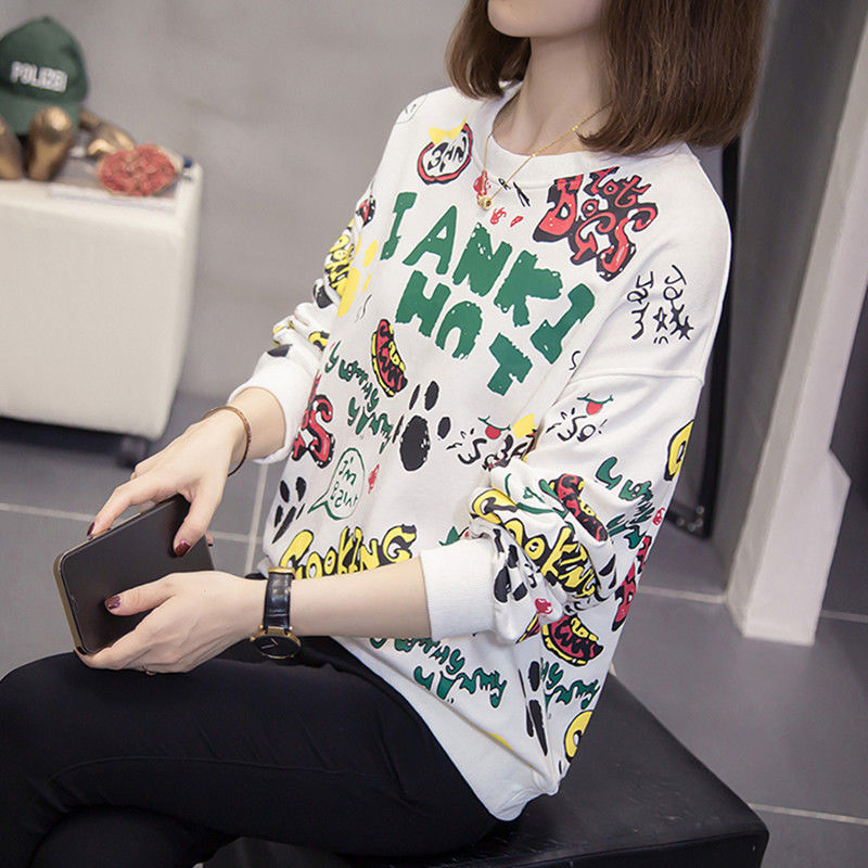 Casual Printed Loose Women's S - Winter Clothing Essentials 评论和价格