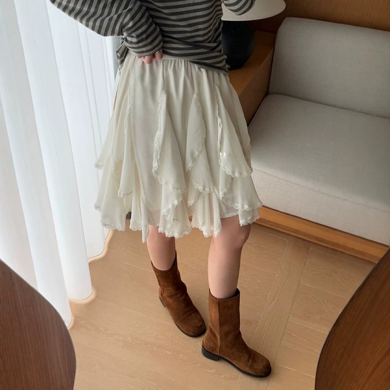 Kawaii Black Mini Skirts Women - Winter Clothing Storage 评论和价格