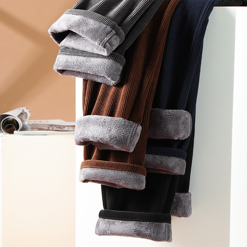 Winter Men's Fleece Corduroy P - Winter Clothing Brands 评论和价格