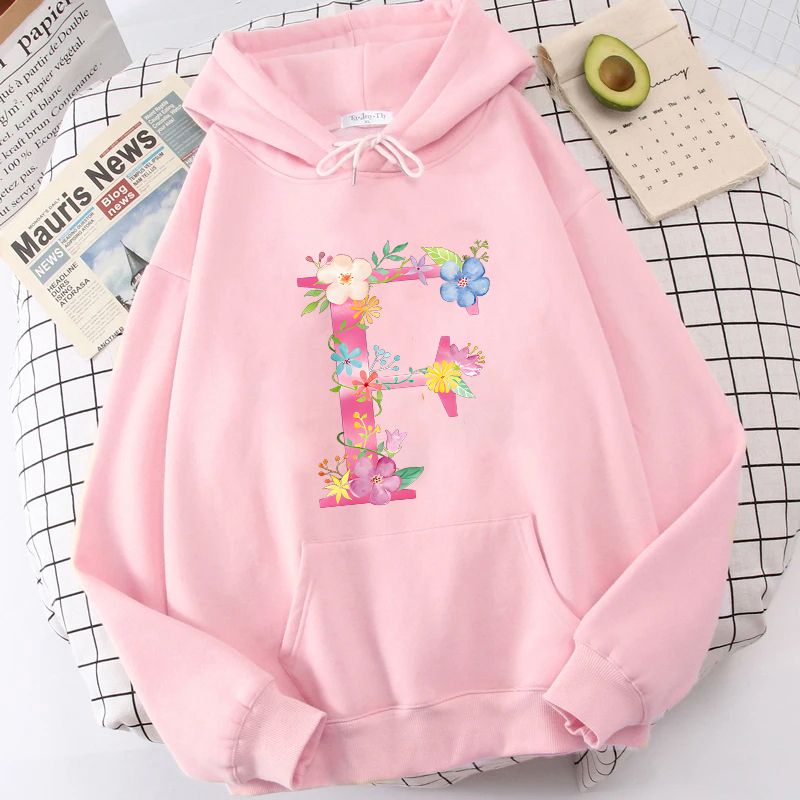 26 Alphabet A-Z Pink Flower Le - Winter Clothing Essentials 评论和价格