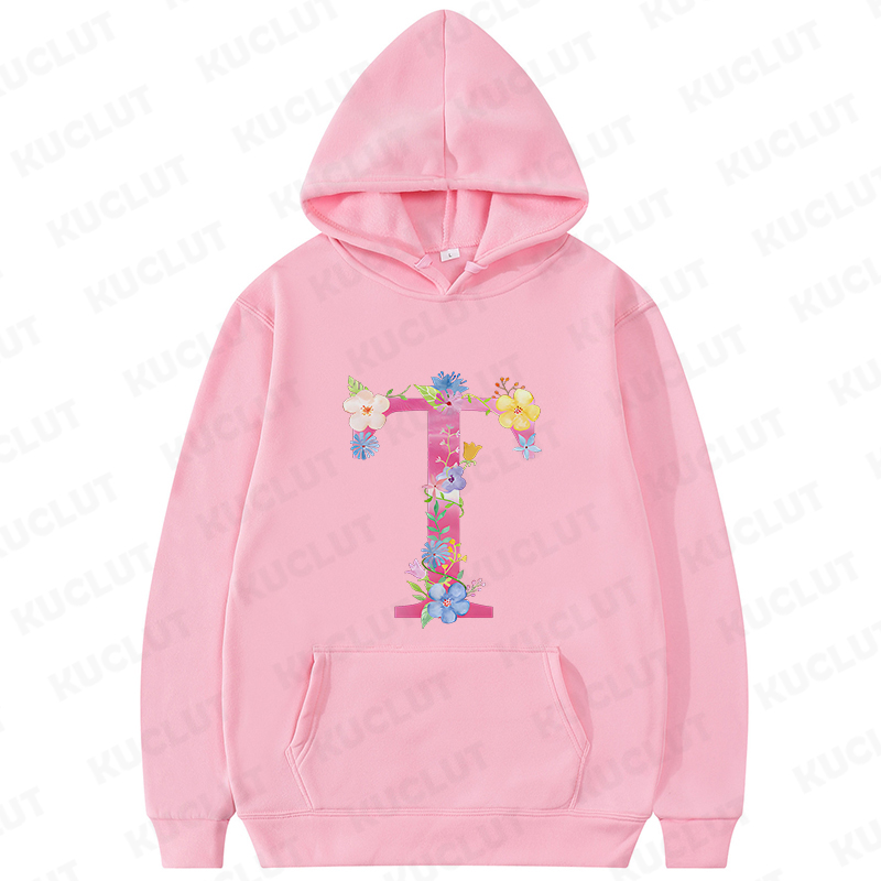 26 Alphabet A-Z Pink Flower Le - Winter Clothing Essentials 评论和价格