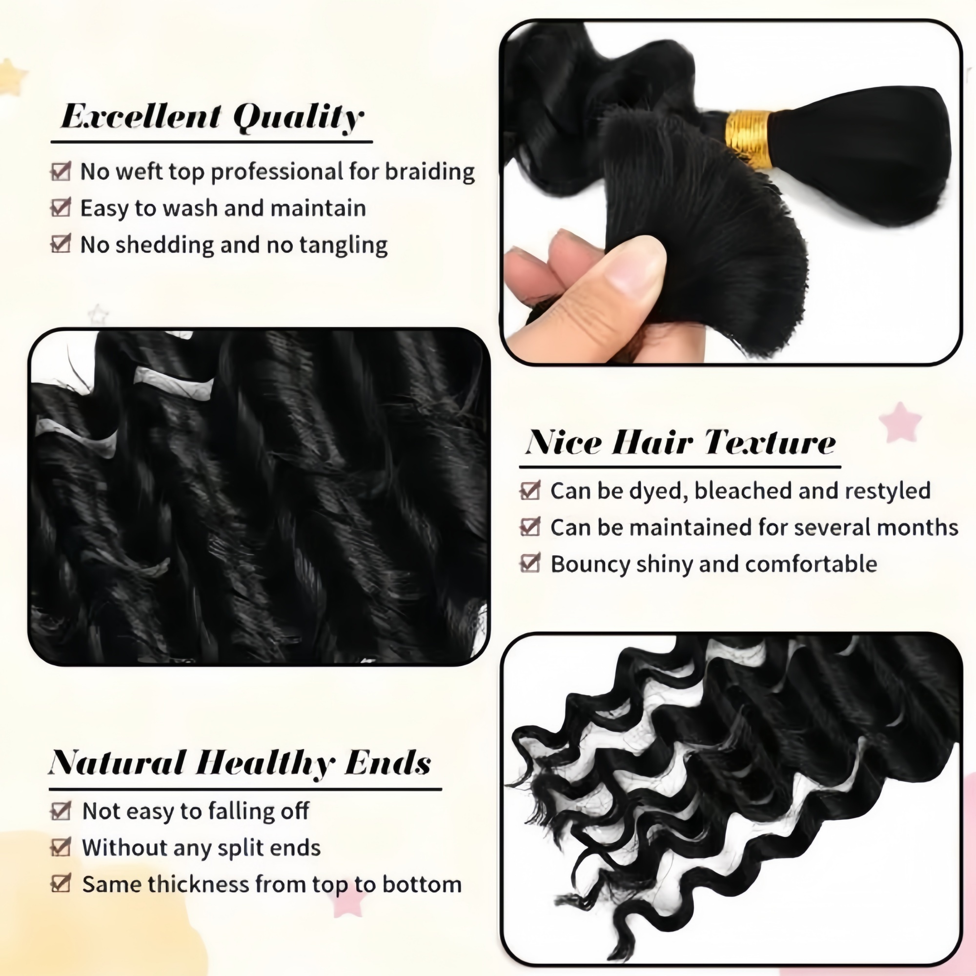 Smilegirl 12A Curly Human Hair - Winter Clothing Bundle 评论和价格