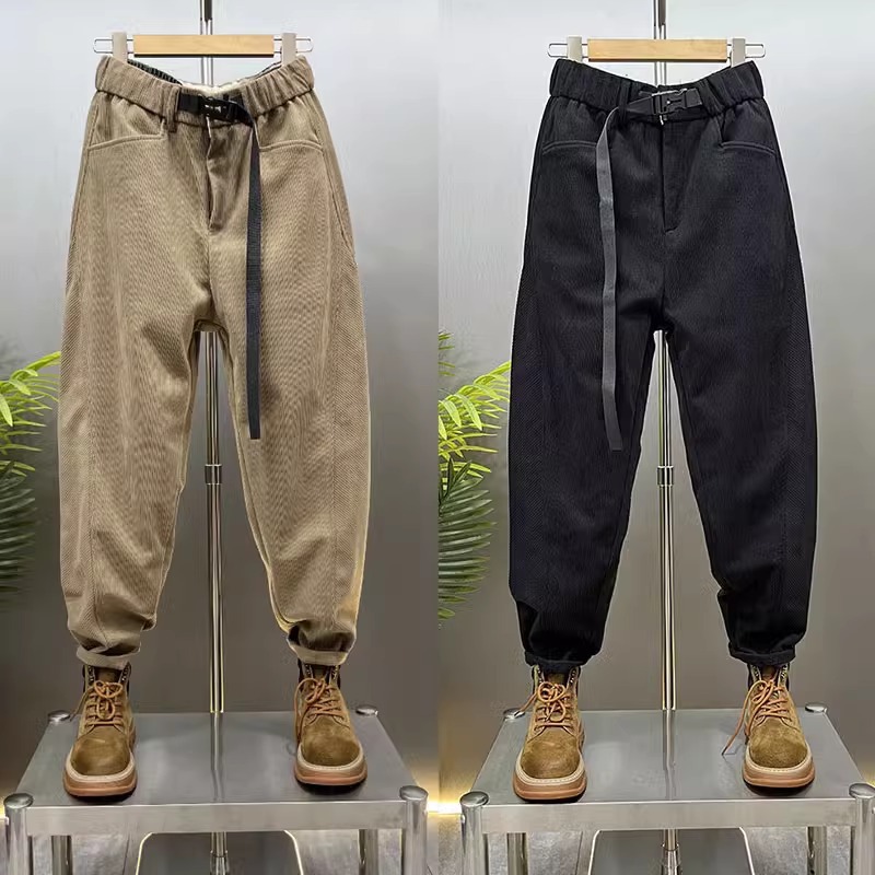Autumn Corduroy Casual Pants M - Winter Clothing Brands 评论和价格